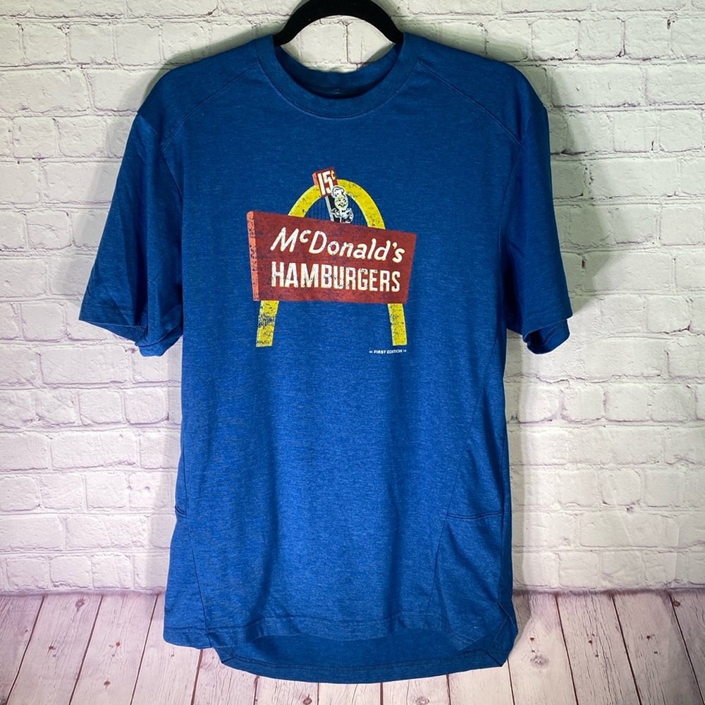 McDonalds Hamburgers Retro Style Logo